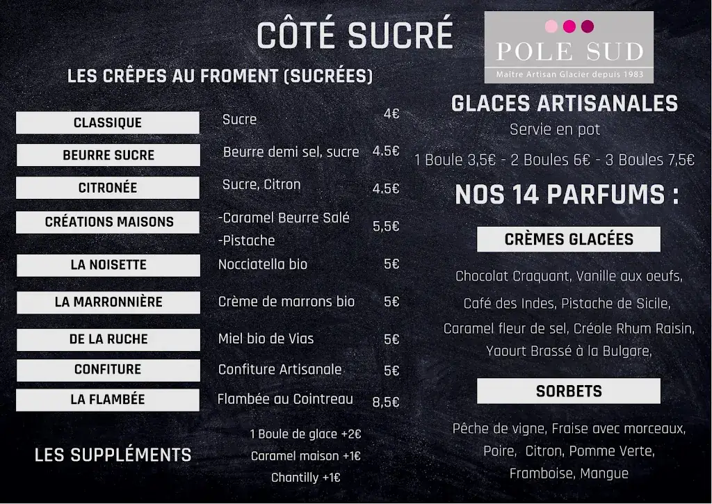 Menu_Les Délices de Louise_Agde_image_2