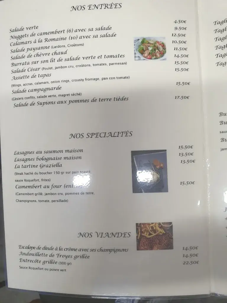Menu_Chez Graziella_Agde_image_1