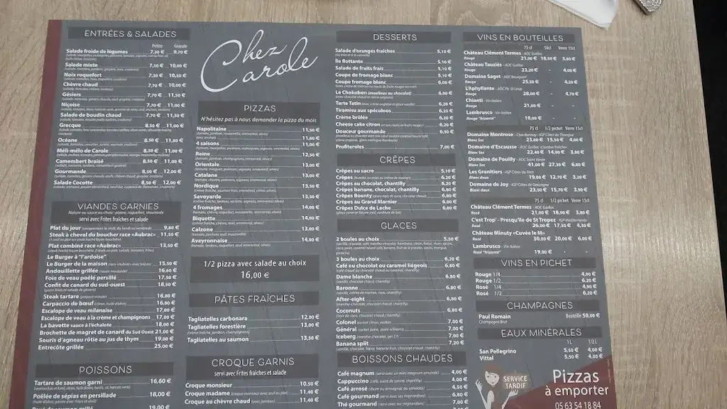 Menu_Chez Carole_Albi_image_4