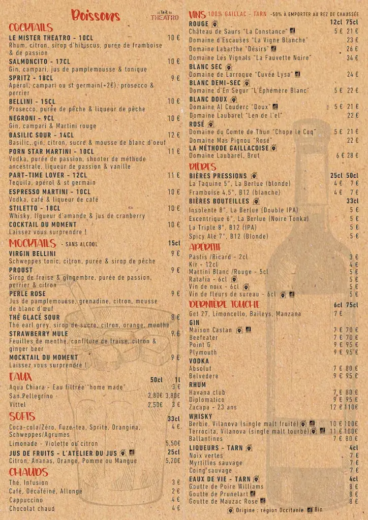 Menu_LE TOIT DU THEATRO_Albi_image_1