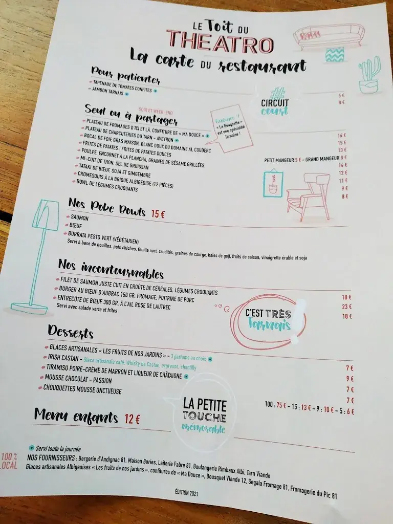 Menu_LE TOIT DU THEATRO_Albi_image_4