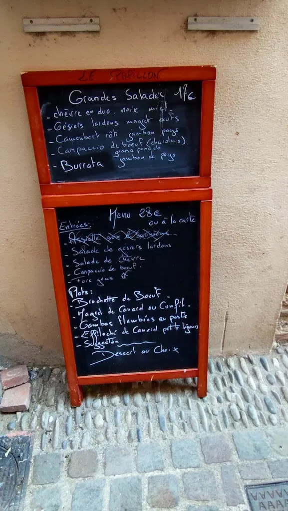Menu_Le Papillon_Albi_image_1