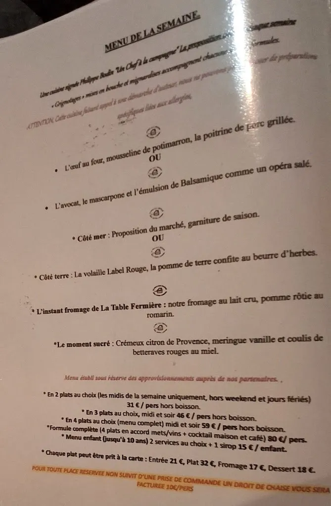 Menu_la Table Fermière_Saint-Martin-le-Vieil_image_2