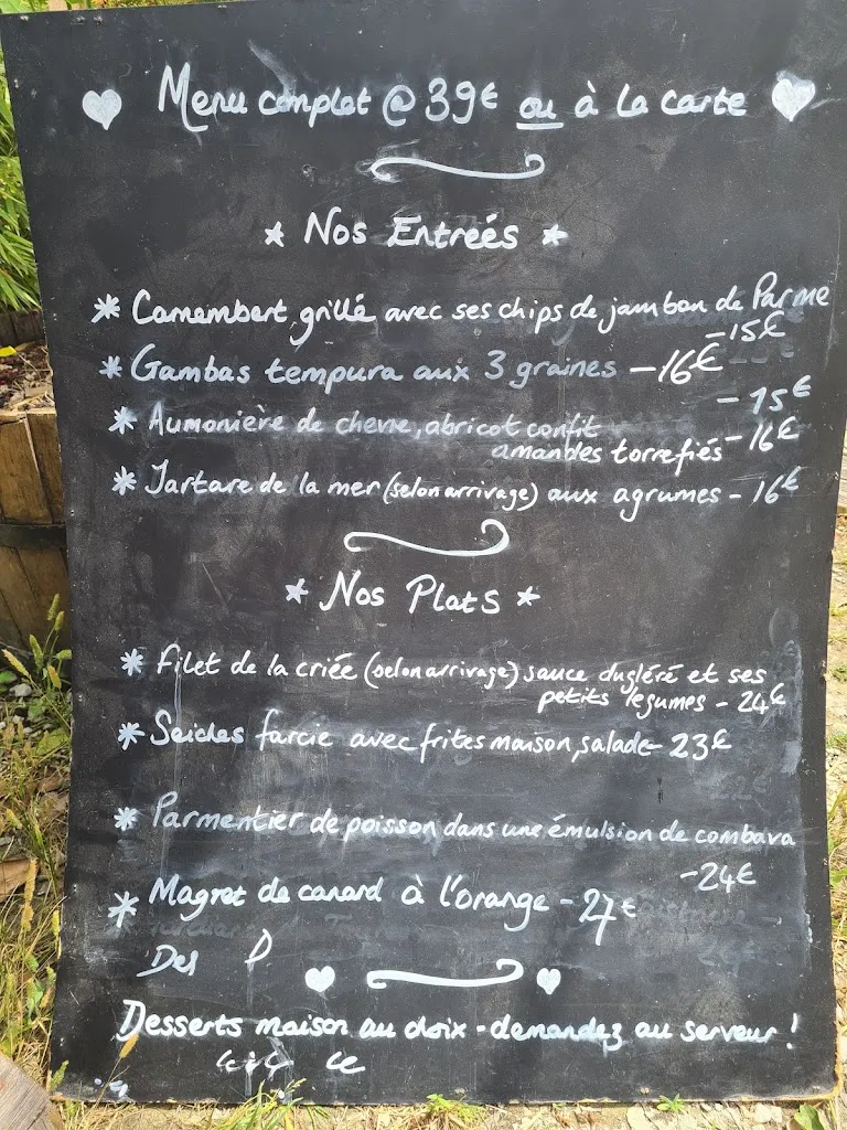 Menu_Restaurant L'Île aux Oiseaux_Bram_image_2