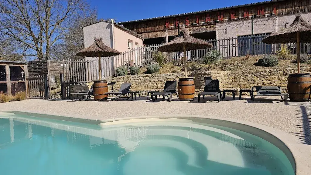 Camping Pujade restaurant in Alzonne