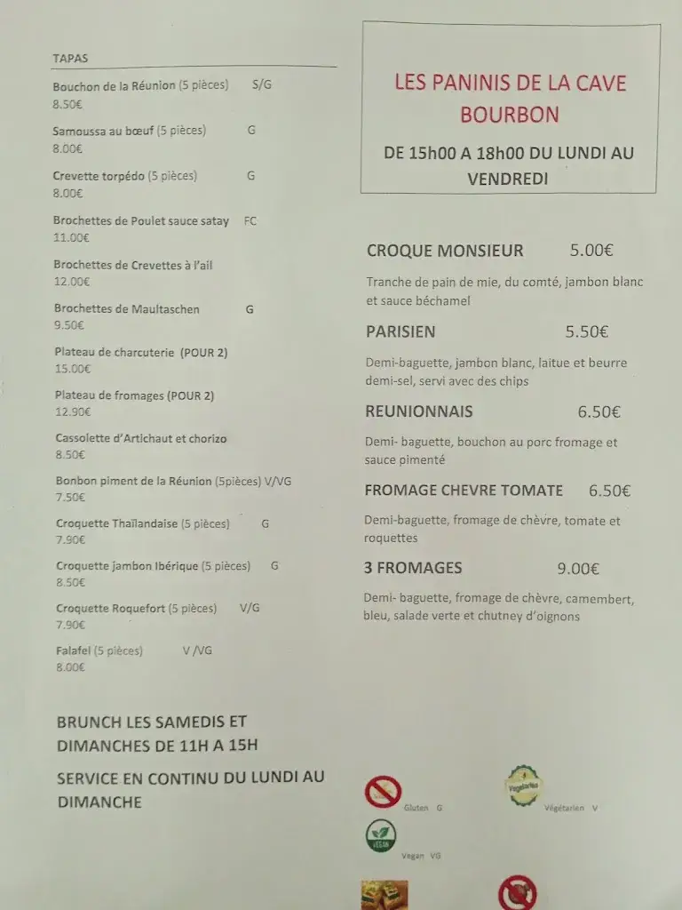 Menu_Cave Bourbon Restaurant Tapas_Anduze_image_2