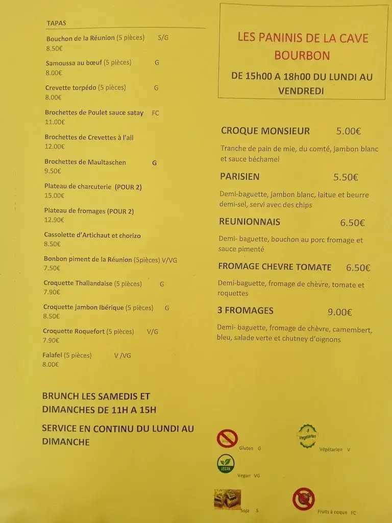 Menu_Cave Bourbon Restaurant Tapas_Anduze_image_3