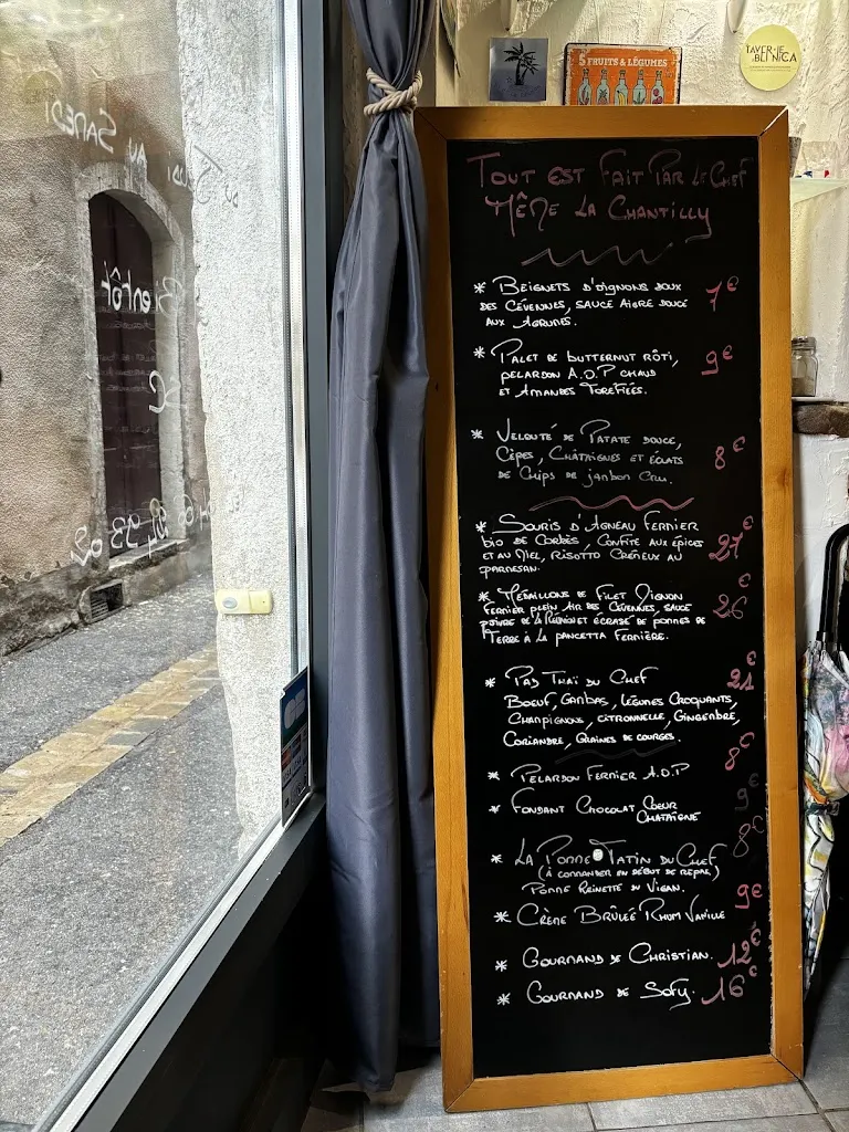 Menu_La Taverne Restaurant_Anduze_image_1