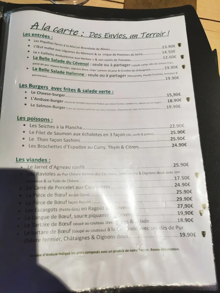 Menu_Le Cévenol_Anduze_image_3