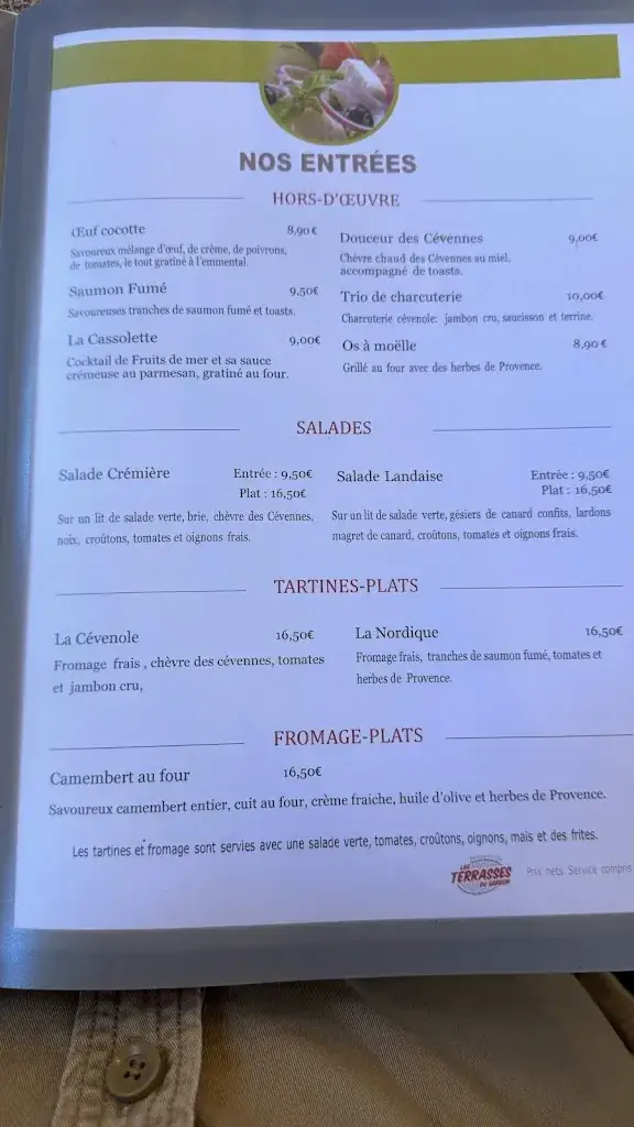 Menu_Les Terrasses du Gardon_Anduze_image_3