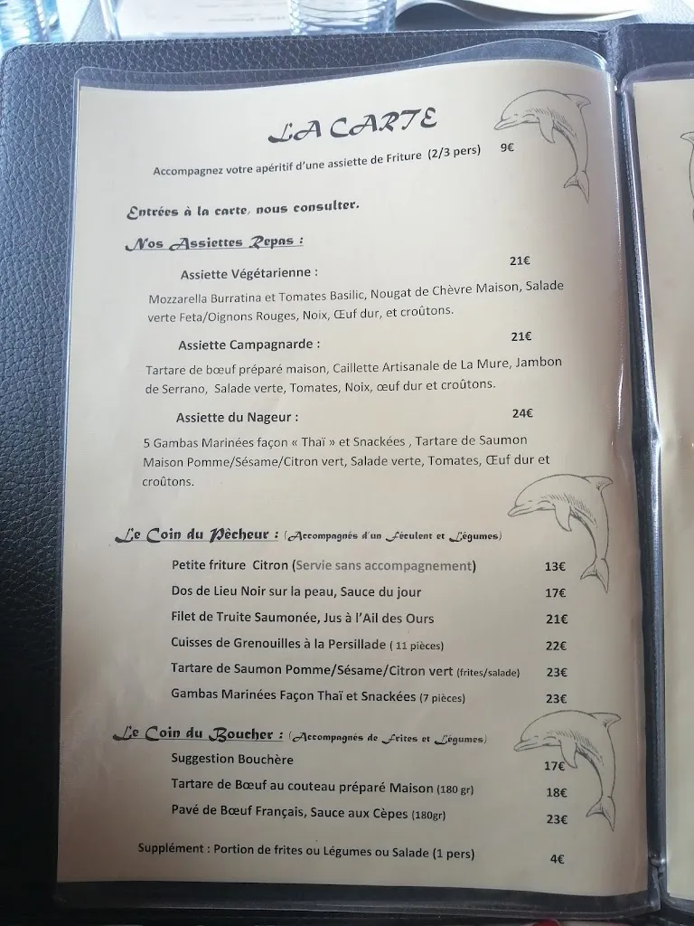 Menu_La Plage des Dauphins_Charavines_image_4