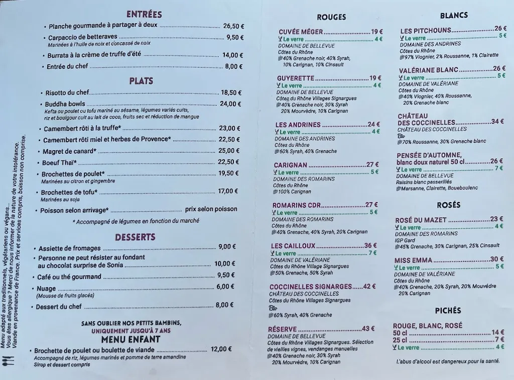 Menu_La table de Sonia_Aramon_immagine_2