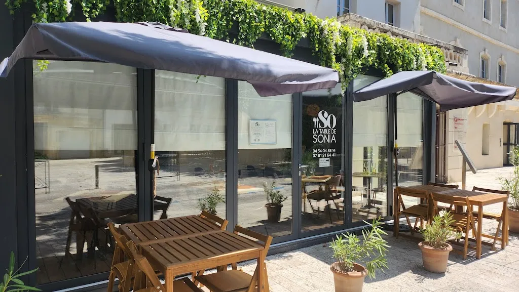 La table de Sonia restaurant in Aramon
