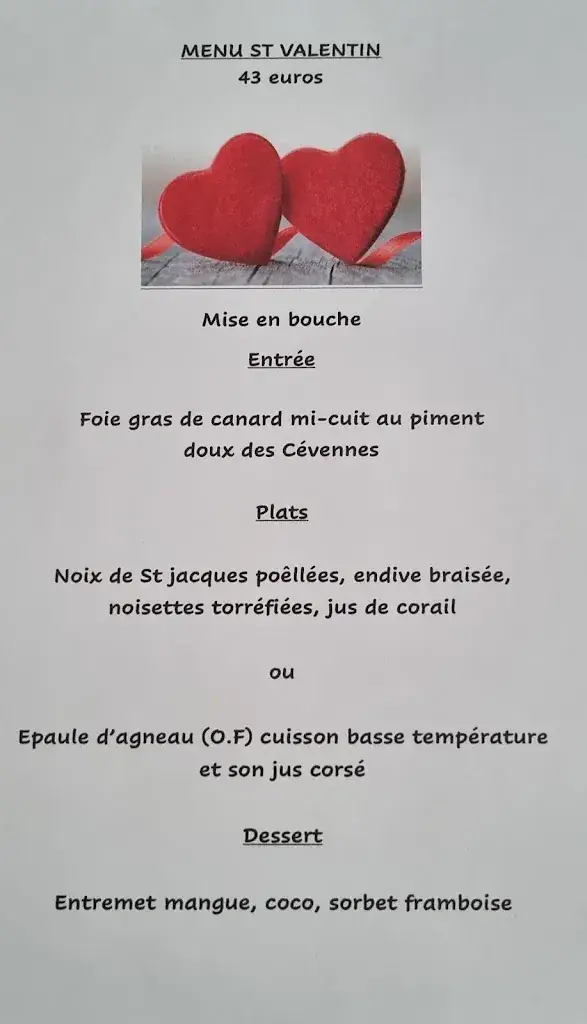 Menu_La Fleur de Sel_Alès_immagine_1