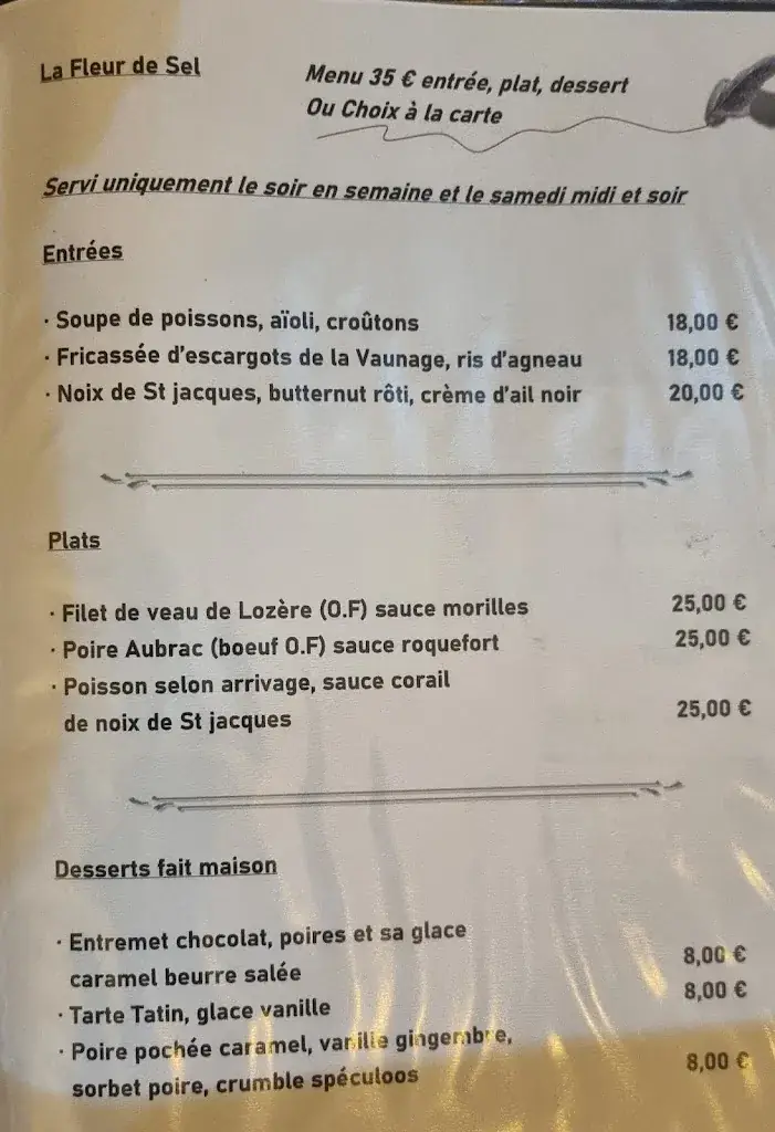 Menu_La Fleur de Sel_Alès_immagine_3