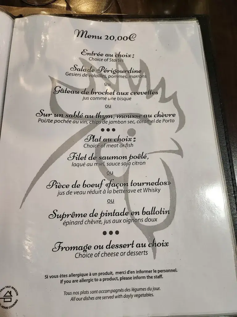Menu_Le Coq Hardi_Alès_image_4