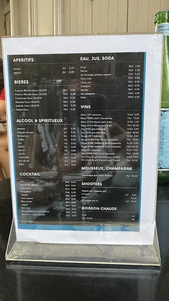 Menu_Happiness Restaurant & Bar Tapas_Alès_image_2