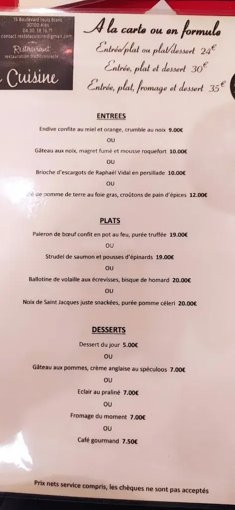 Menu_La Cuisine_Alès_image_1