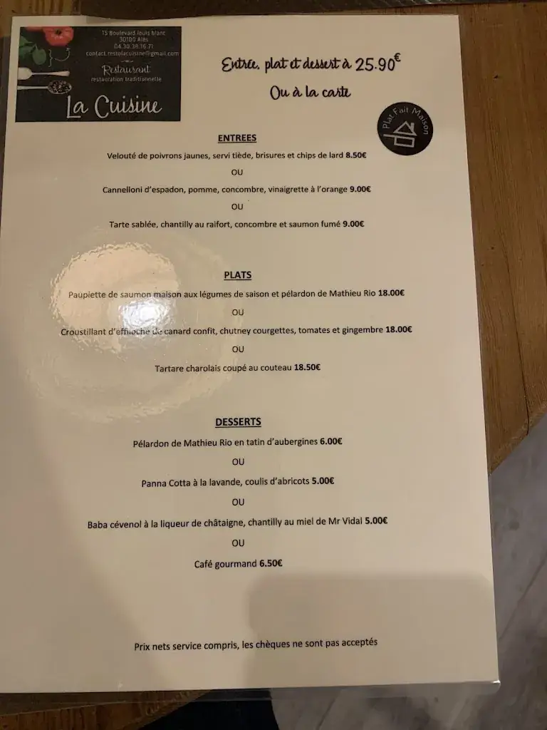 Menu_La Cuisine_Alès_image_2
