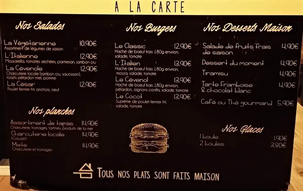 Menu_Le Barbusse, restaurant Alès_Alès_image_1