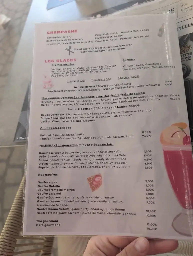 Menu_L'Atelier de Marie_Alès_immagine_1