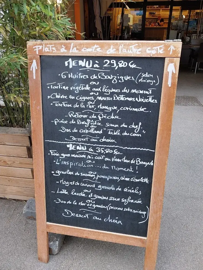 Menu_La Table du Coin_Argelès-sur-Mer_image_4