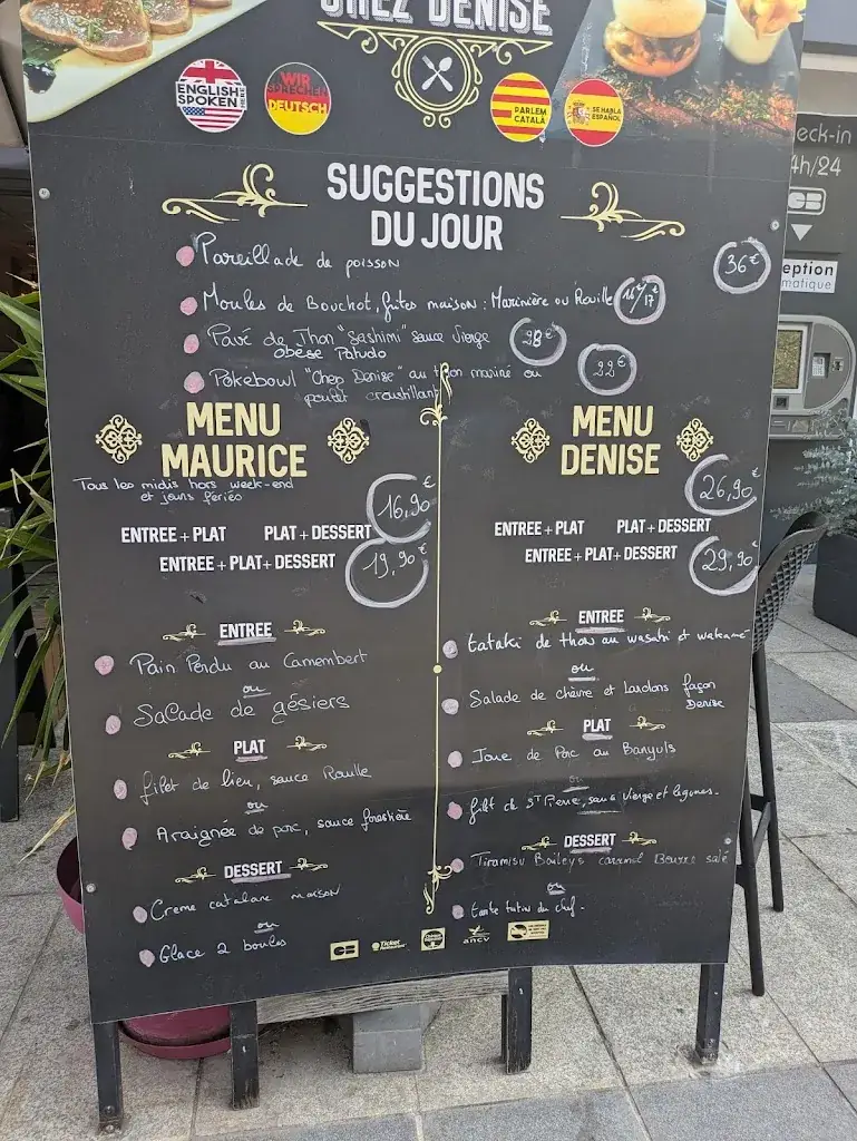 Menu_Chez Denise_Argelès-sur-Mer_image_2