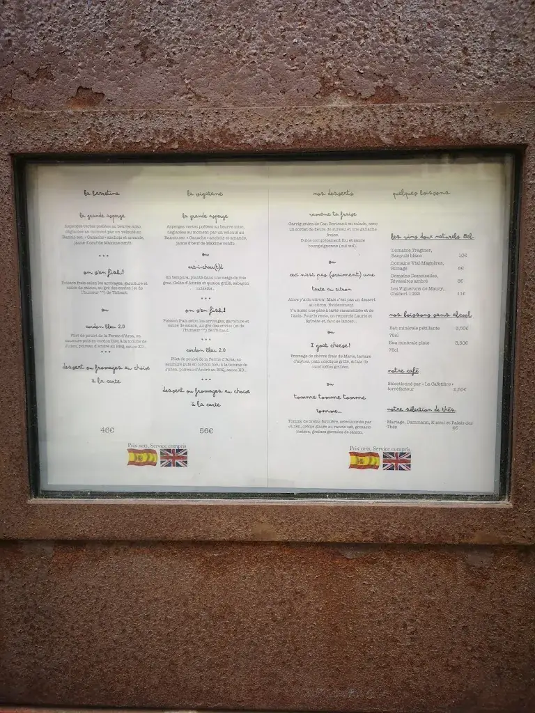 Menu_Restaurant la Bartavelle_Argelès-sur-Mer_image_3