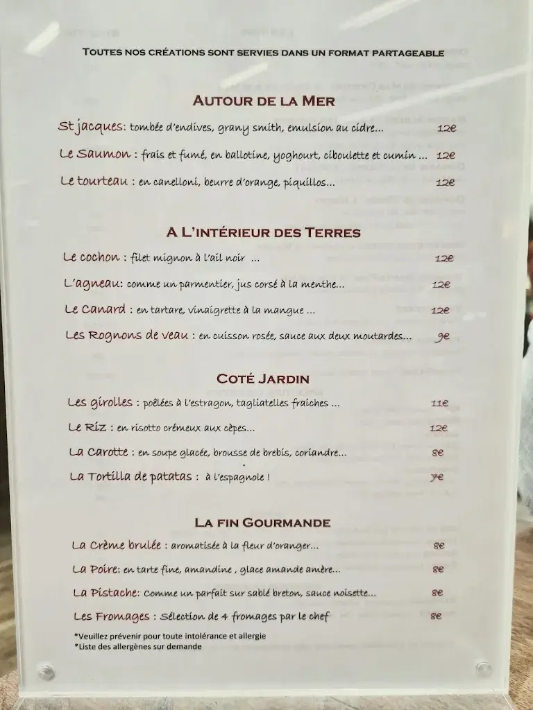 Menu_Restaurant La Quête_Argelès-sur-Mer_image_1