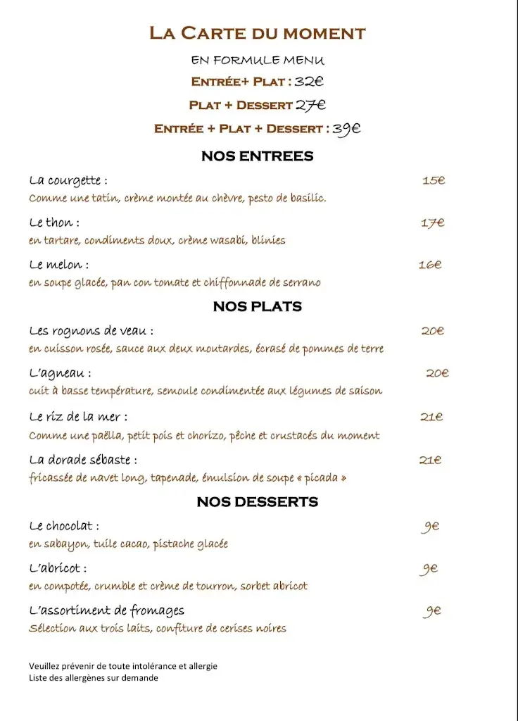 Menu_Restaurant La Quête_Argelès-sur-Mer_image_2