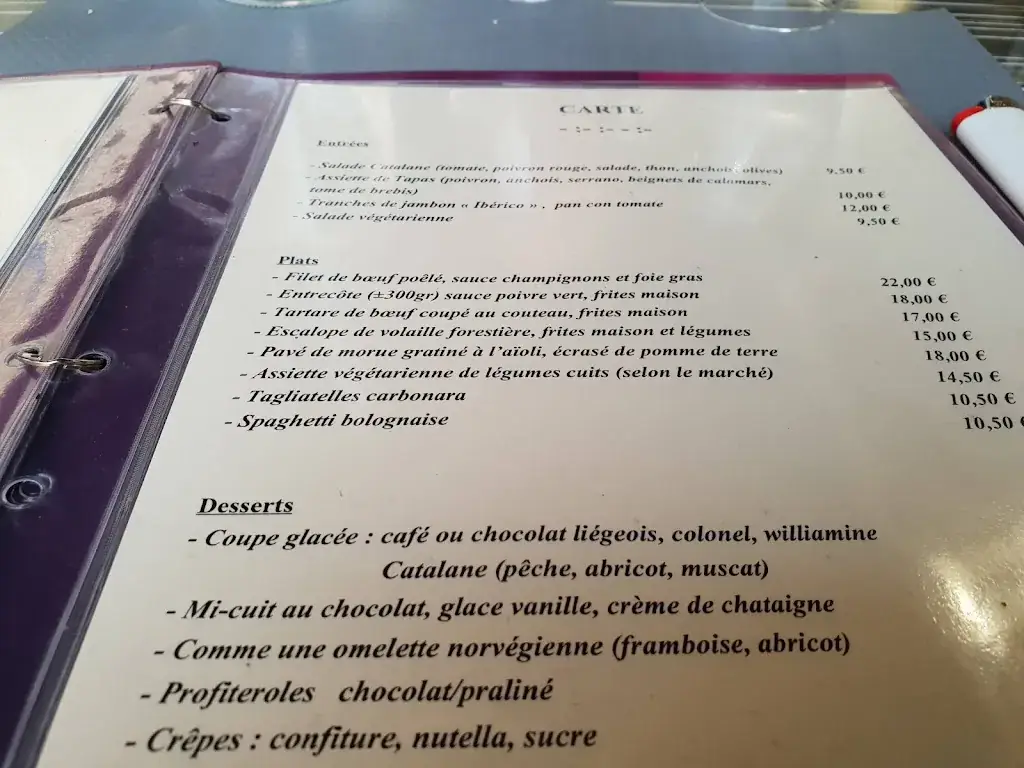 Menu_La Gamate_Argelès-sur-Mer_image_4