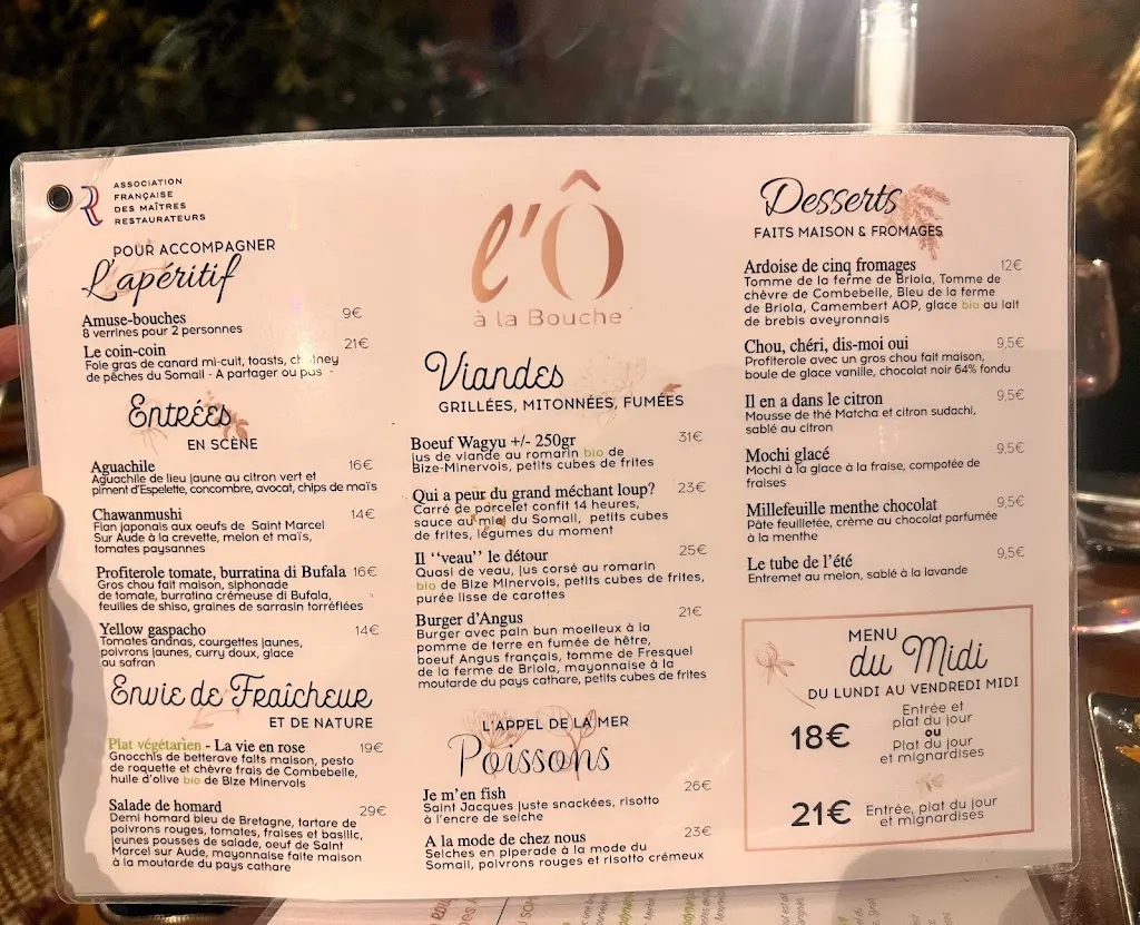 Menu_L'O à la Bouche_Ginestas_image_3