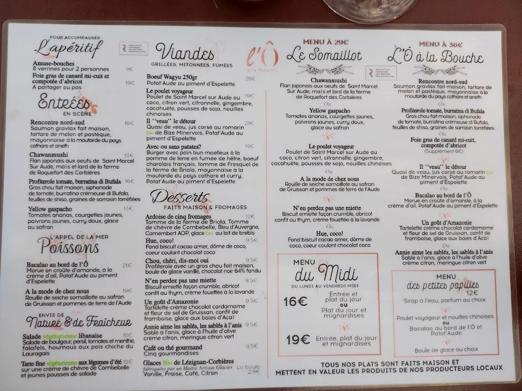Menu_L'O à la Bouche_Ginestas_image_4
