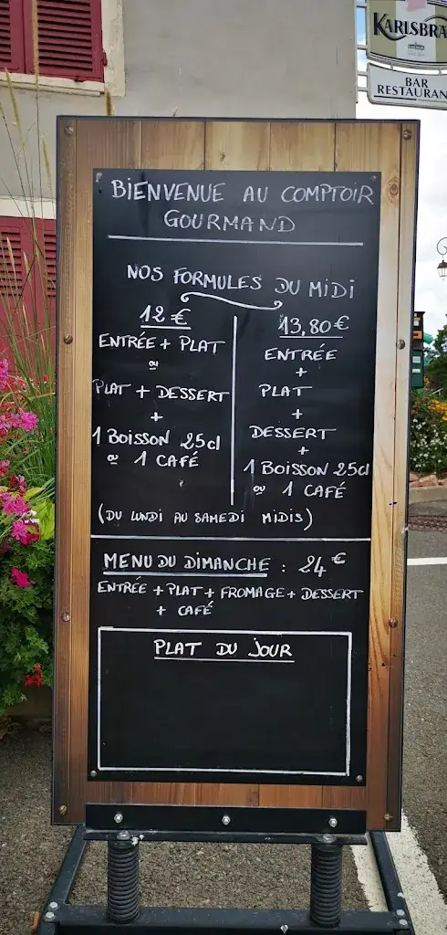 Menu_Le Comptoir Gourmand, Saint-Étienne-la-Varenne_Saint-Étienne-la-Varenne_image_1