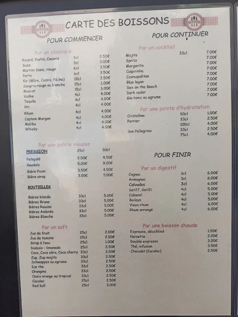 Menu_Le relais de la Clape_Armissan_image_1