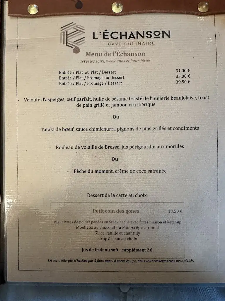 Menu_L'ECHANSON_Vaux-en-Beaujolais_image_1