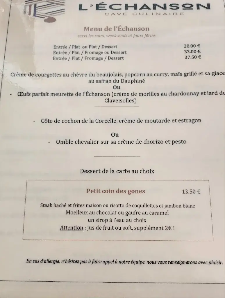 Menu_L'ECHANSON_Vaux-en-Beaujolais_image_2
