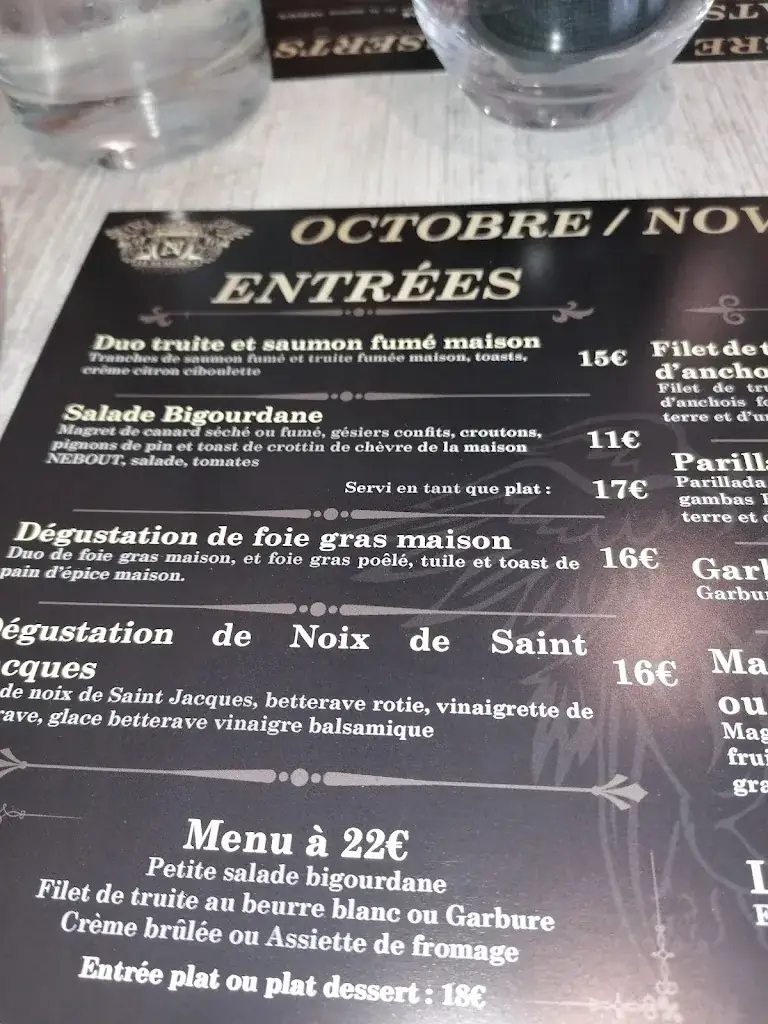 Menu_Le Numéro 3_Argelès-Gazost_imagen_3
