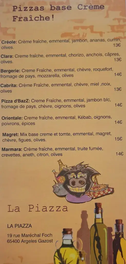 Menu_La Piazza_Argelès-Gazost_image_3