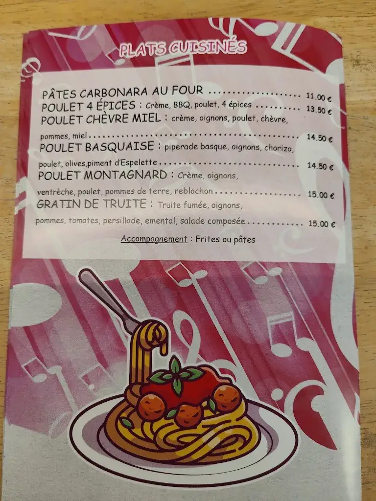 Menu_La Cantine - Pizzeria_Argelès-Gazost_image_3