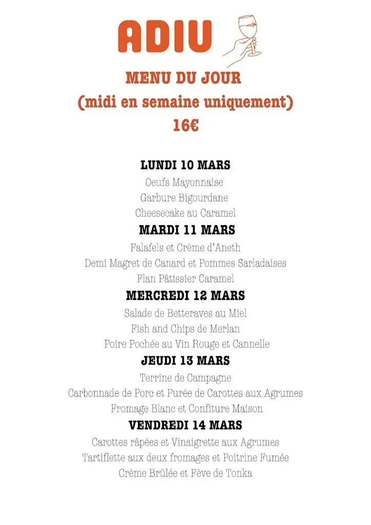 Menu_Adiu - Cave à manger - Vins naturels_Argelès-Gazost_image_1