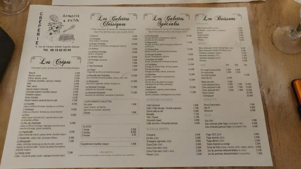 Menu_Armorik & Py_Argelès-Gazost_immagine_1