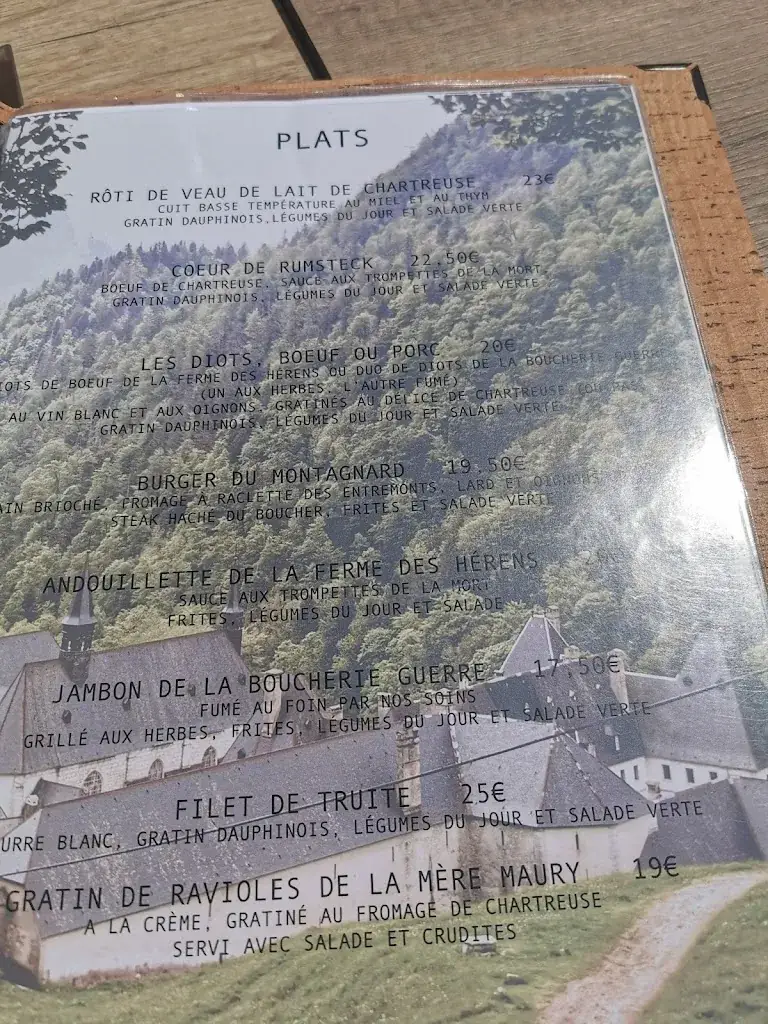 Menu_Le Café de la Place - Le Sappey-en-Chartreuse_Sappey-en-Chartreuse_immagine_2