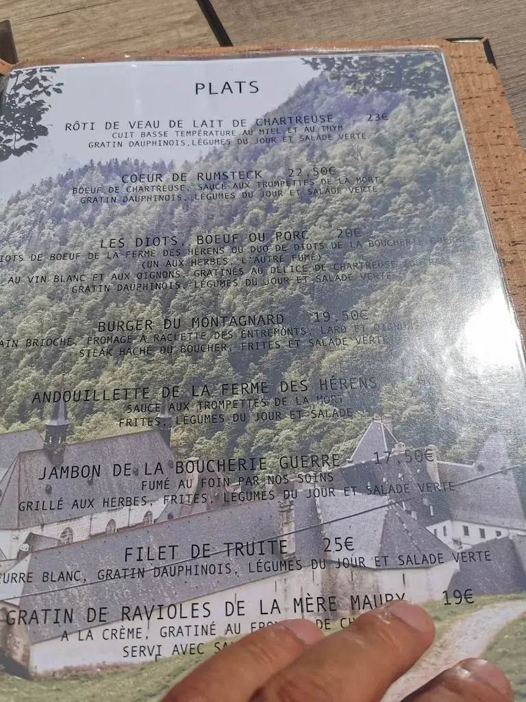 Menu_Le Café de la Place - Le Sappey-en-Chartreuse_Sappey-en-Chartreuse_immagine_4