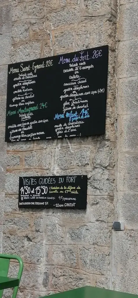 Menu_Restaurant Fort du Saint-Eynard_Sappey-en-Chartreuse_image_3