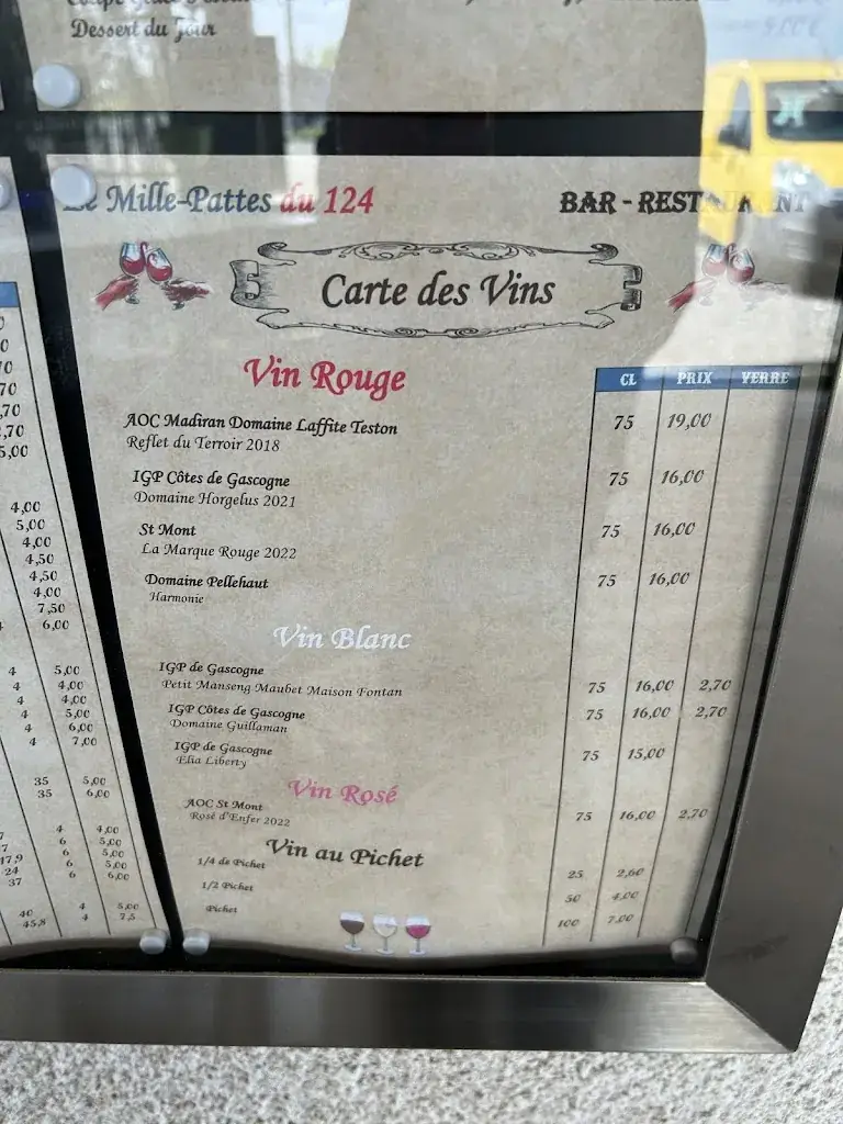 Menu_Le Mille Pattes du 124_Marsan_image_4