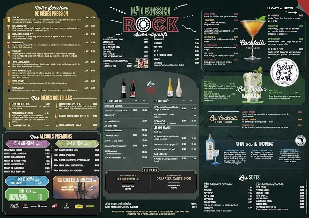 Menu_Irish Rock Café_Auch_immagine_1