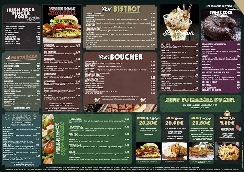 Menu_Irish Rock Café_Auch_immagine_2
