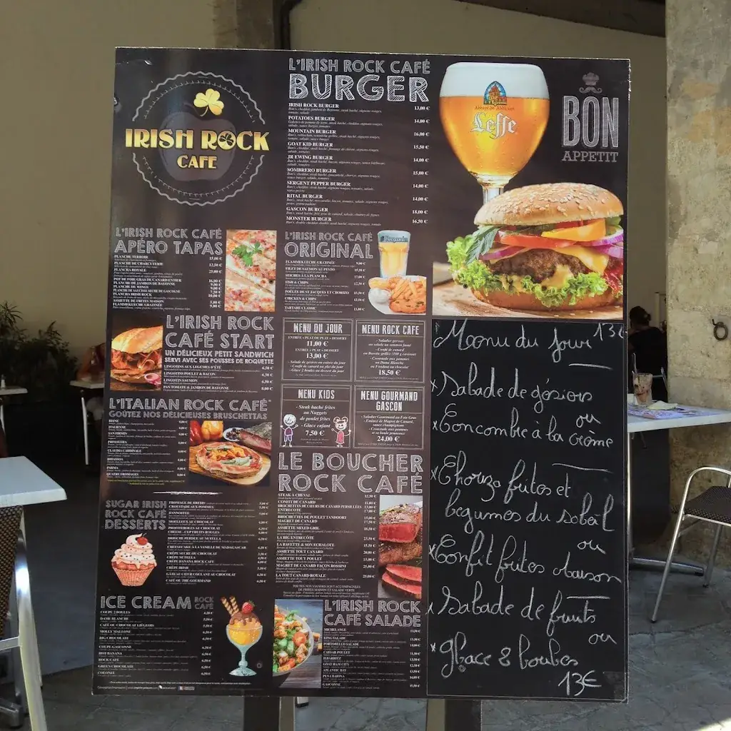 Menu_Irish Rock Café_Auch_immagine_3