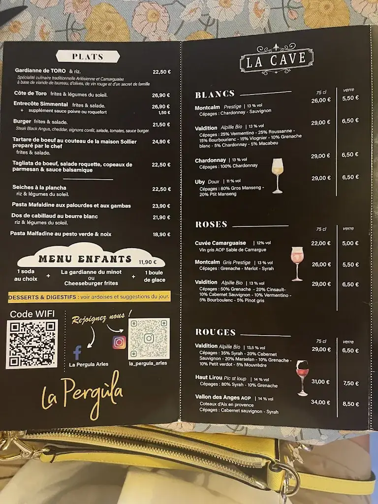 Menu_La Pergula_Arles_image_2